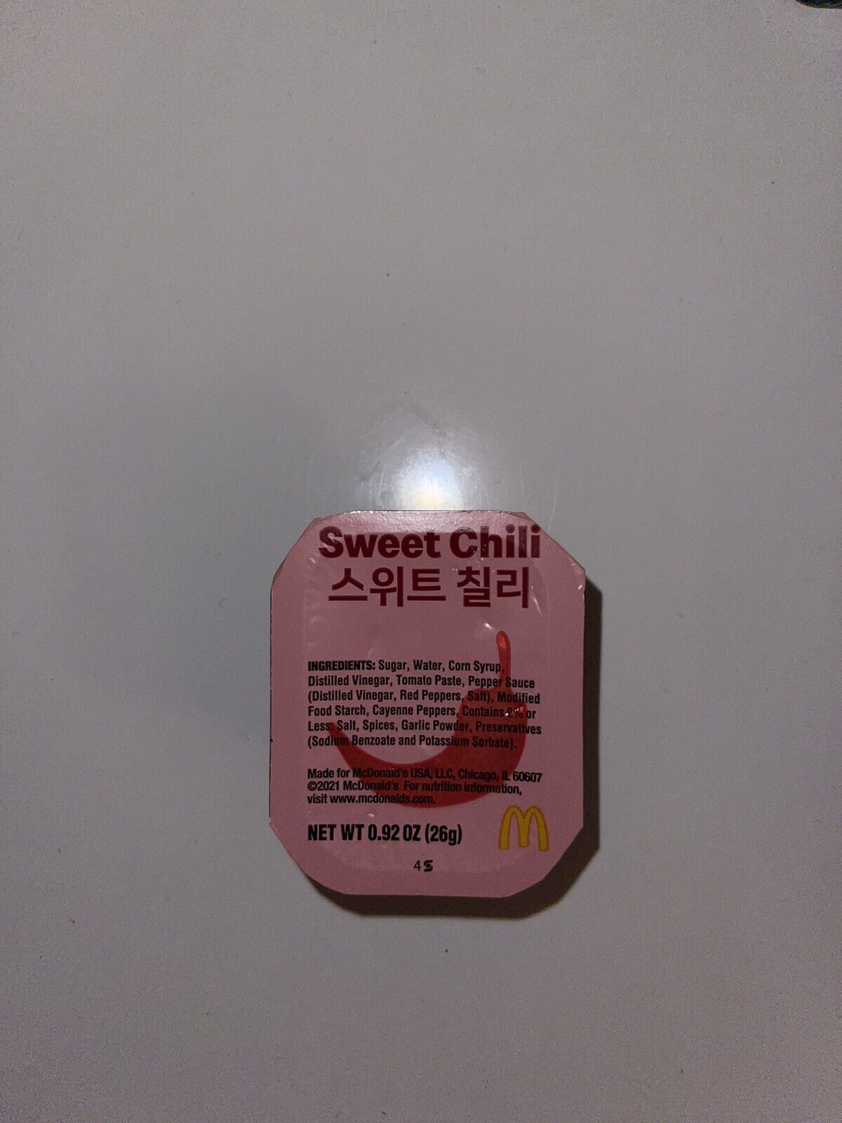 BTS McDonald’s Sweet Chili Sauce New