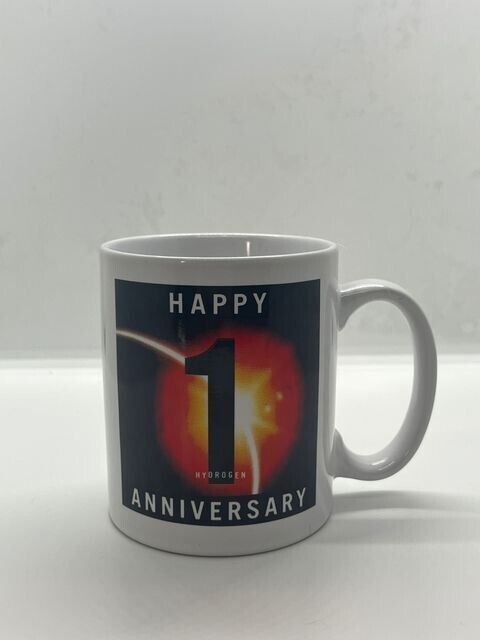 American Chemical Society ACS Hydrogen First Anniversary Coffee Mug Vintage Cup
