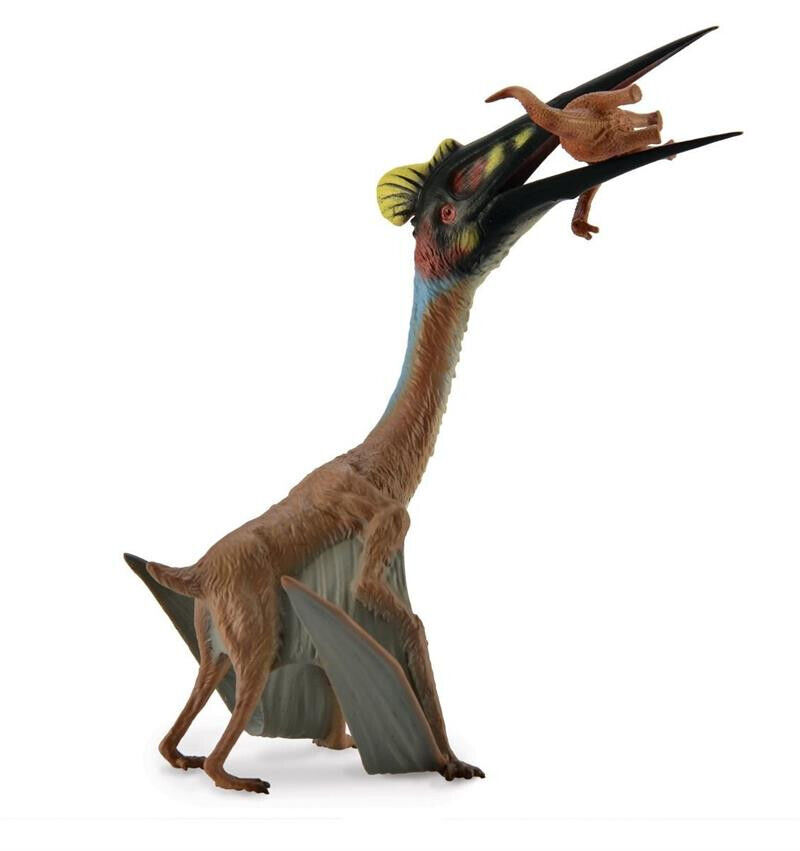 CollectA Prehistoric Life Quetzalcoatlus with Prey Dinosaur Toy Figure #88655