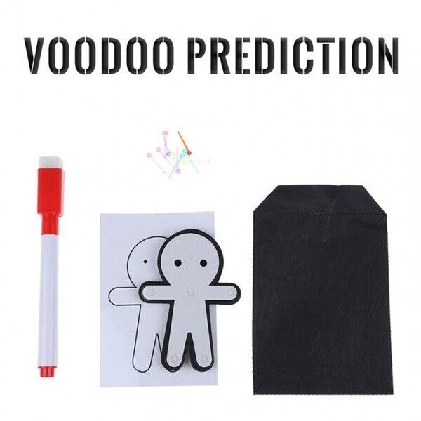 Voodoo Prediction Gimmick Mind Reading Choice Revealing Pins Marked Magic Trick