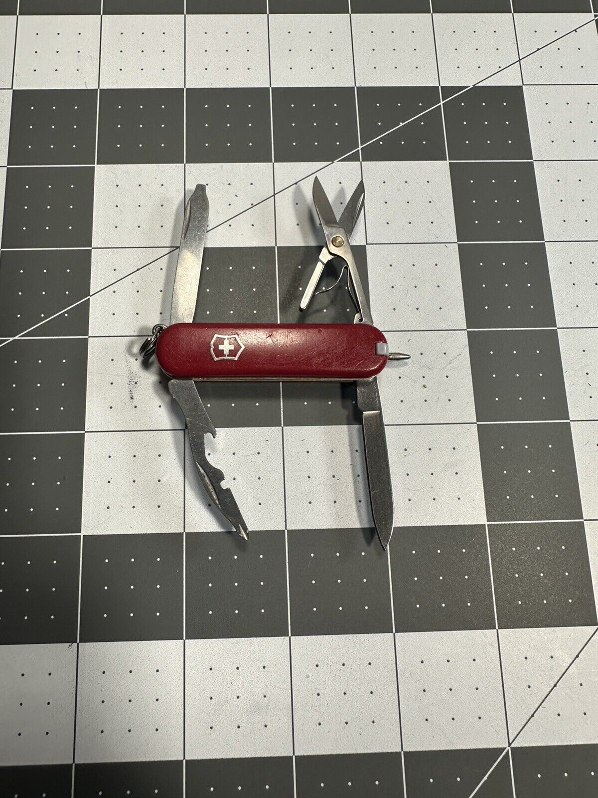 Victorinox Manager Rambler Pen Swiss Army Knife 58mm Red 6473 
