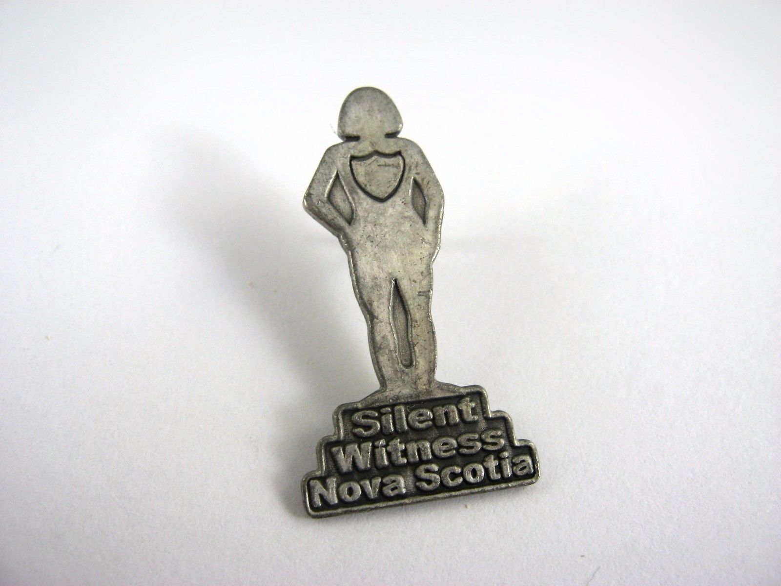 Vintage Collectible Pin: Silent Witness Nova Scotia Domestic Violence