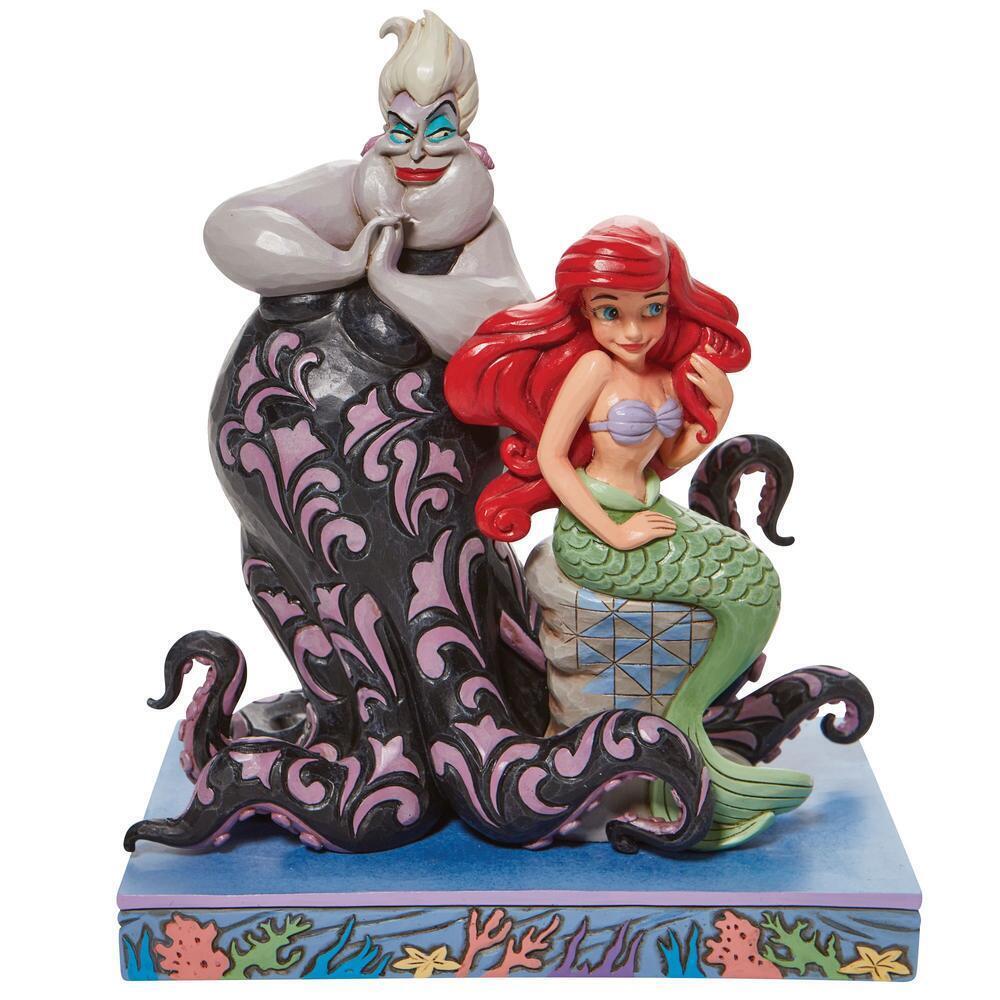 Jim Shore Disney Traditions - Ariel & Ursula - the Little Mermaid Figure 6010094