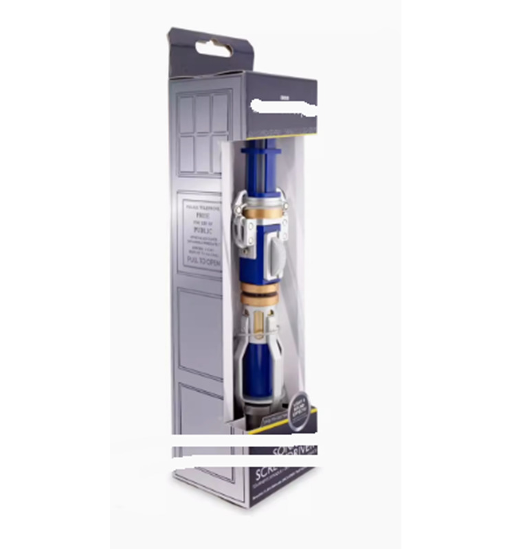 DOCTOR WHO 12th Sonic Screwdriver Toy, Electroplating Limited Edition