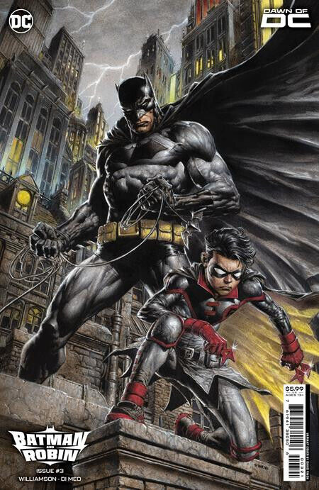 BATMAN AND ROBIN #3 (DAVID FINCH CARDSTOCK VARIANT)(2023) ~ Comic Book ~ DC