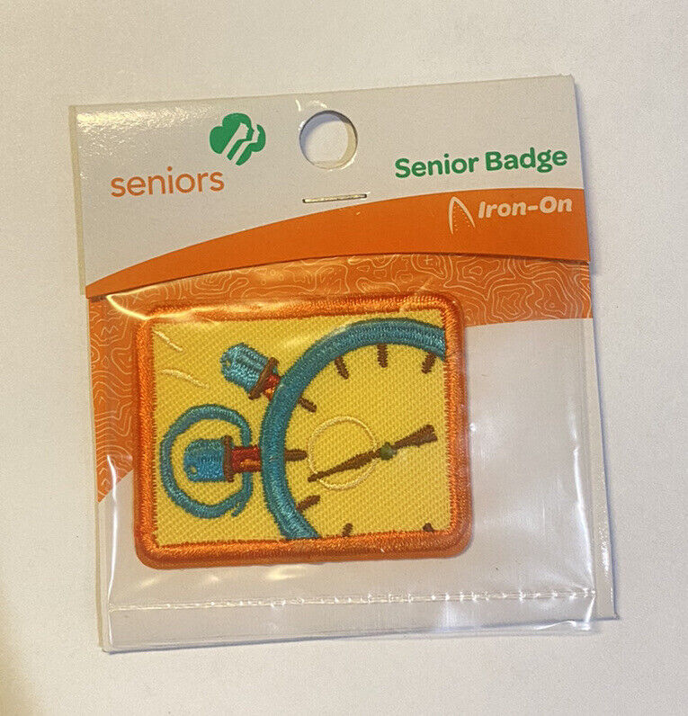Girl Scout Senior Badge CROSS-TRAINING  OG Made in China