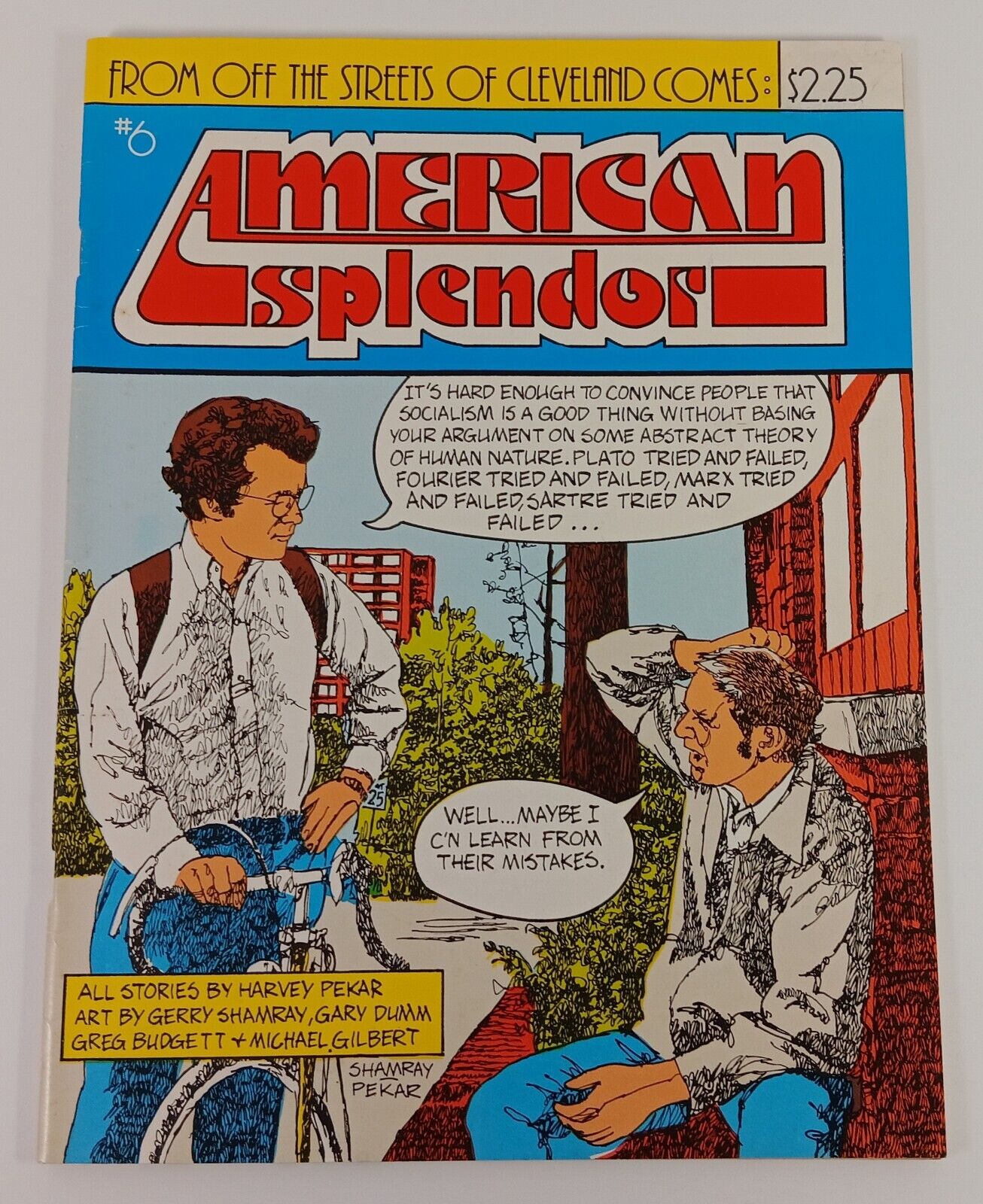 American Splendor  #6 Harvey Pekar (1981) by Harvey Pekar VF/NM 