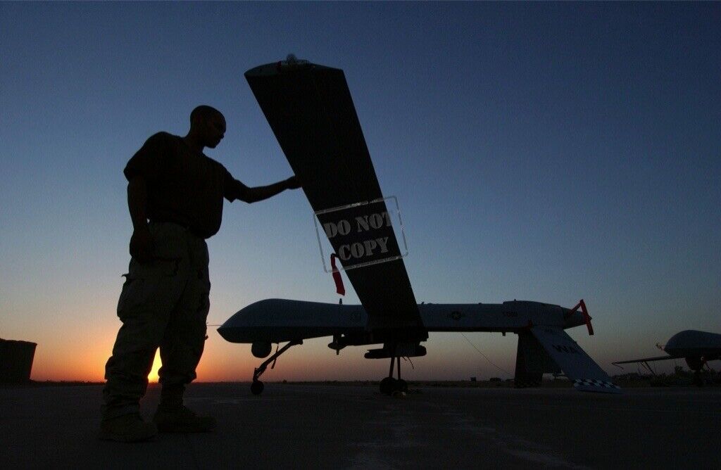 US Air Force (USAF)RQ-1 Predator Unmanned Aerial Vehicle (UAV) Iraqi Freedom IV 