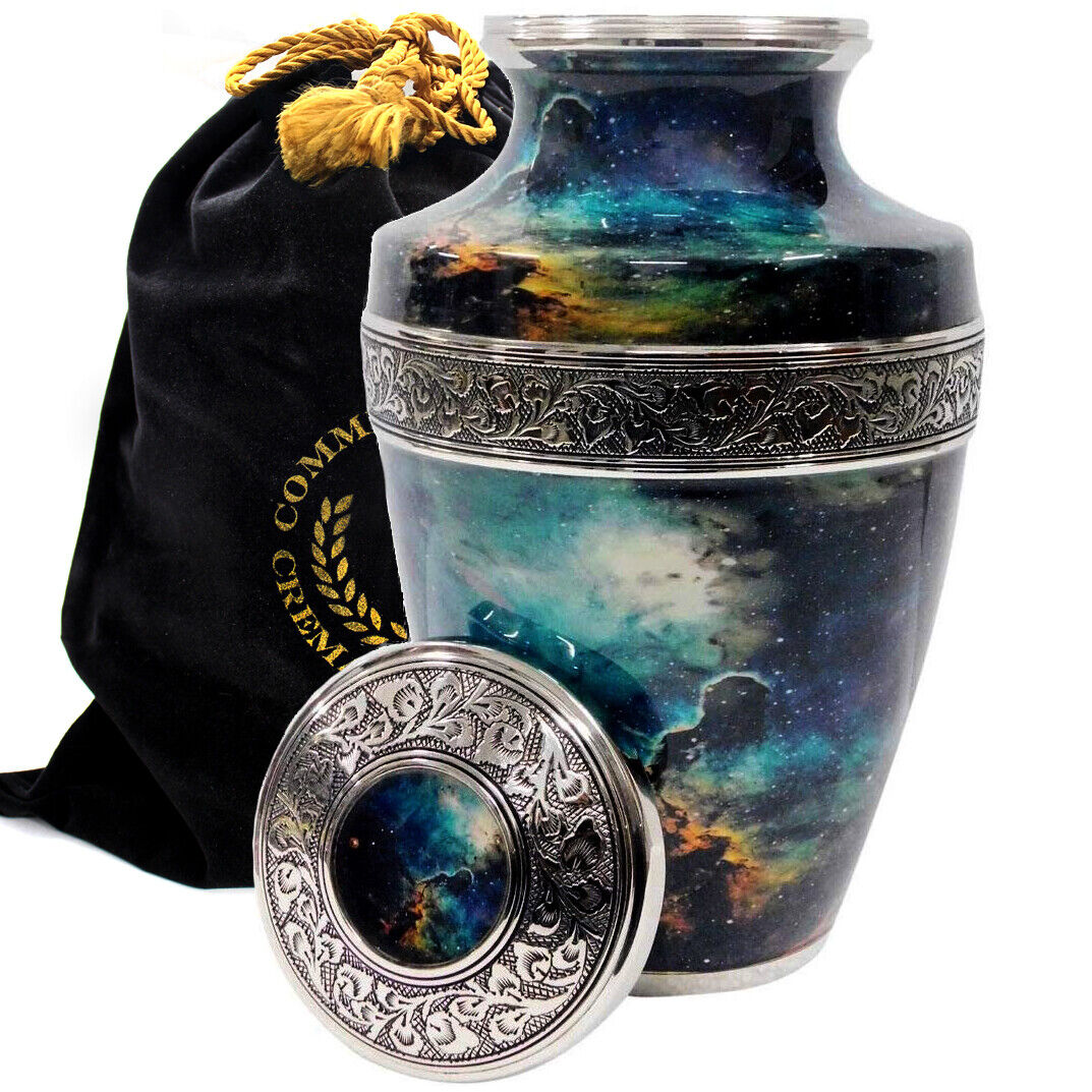 Supernova Galaxy Urns for Human Ashes Large Cremation Urn Cremation Urns Adult