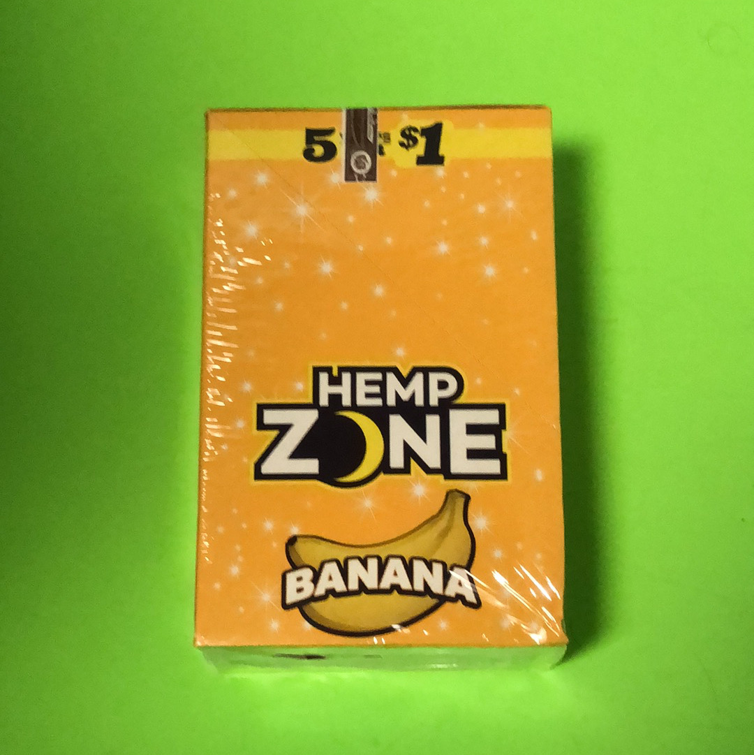 FREE GIFTS🎁Hemp🍁Zone Banana🍌75 High Quality Natural Herbal Rolling Papers💨♨️