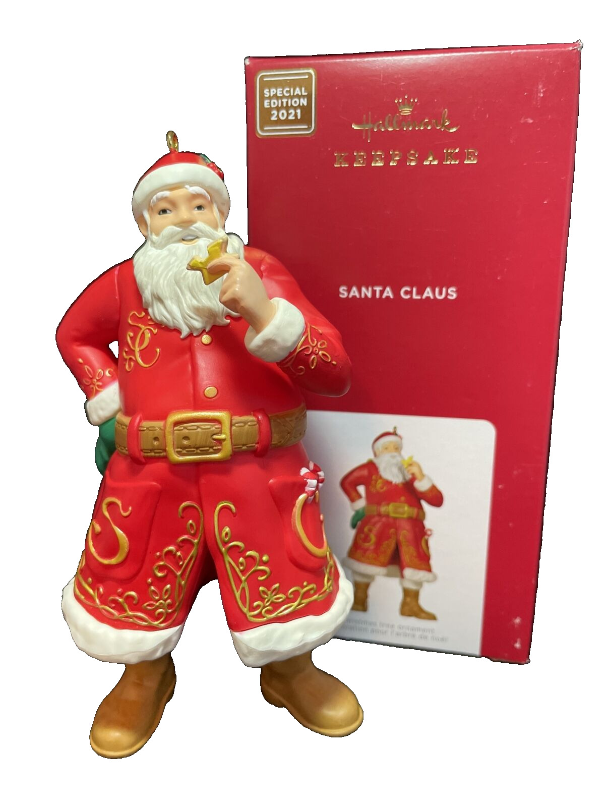 2021 Hallmark Ornament  Santa Claus Special Edition