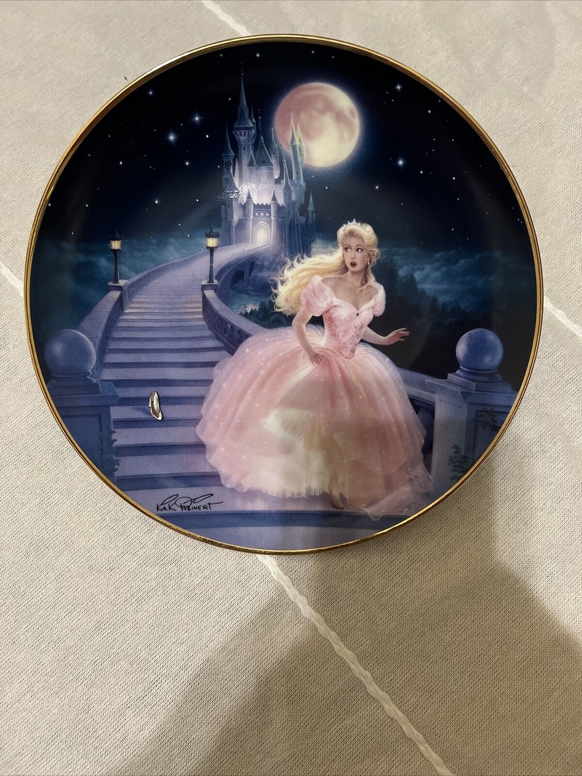 The Magic Of Cinderella Limited Edition  Plate By Franklin Mint