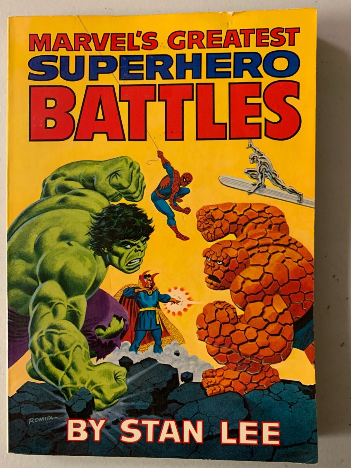 Marvel's Greatest Superhero Battles TPB first printing 6.0 (1978)