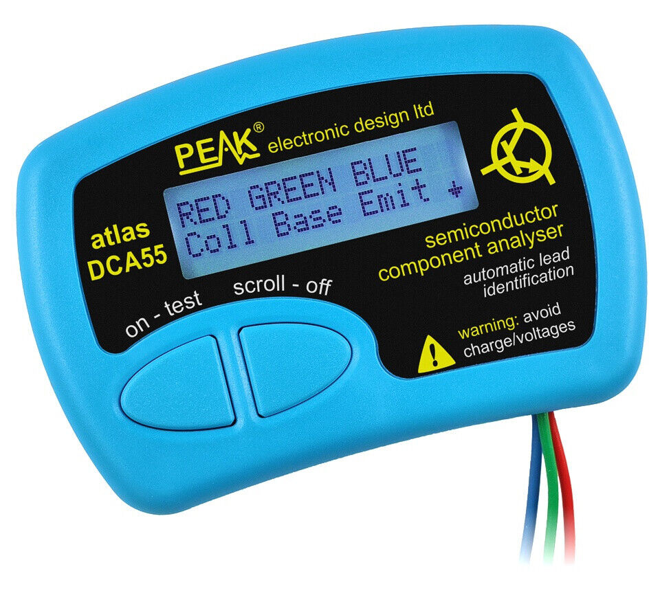New Peak Atlas DCA55 Semiconductor Component Analyzer Tester DCA 55  
