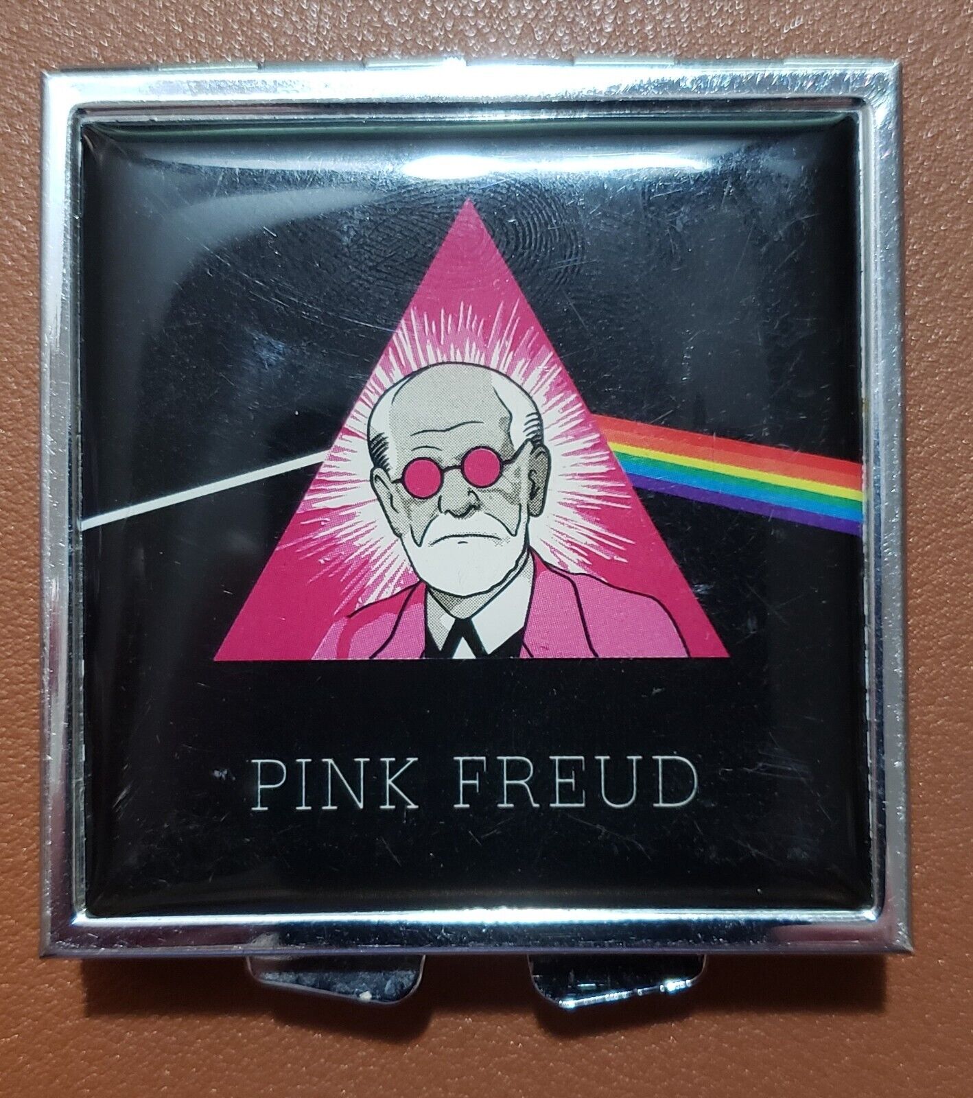 Pink Freud Pill Box by The Unemployed Philosophers Guild