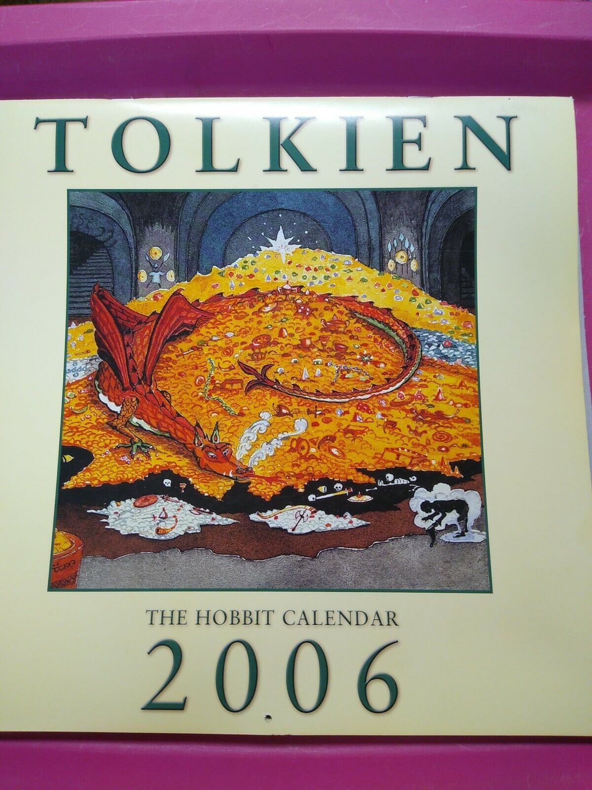 TOLKIEN The Hobbit 2006 - Calendar -GREAT CONDITION