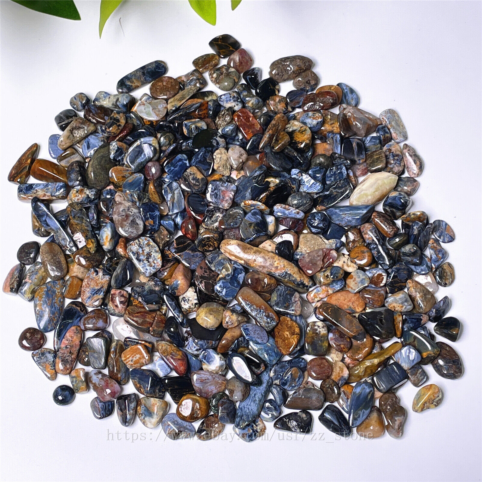 Natural Quartz Crystal Chips Gravel Tumbled Stone Reiki Healing Decor Gift DIY