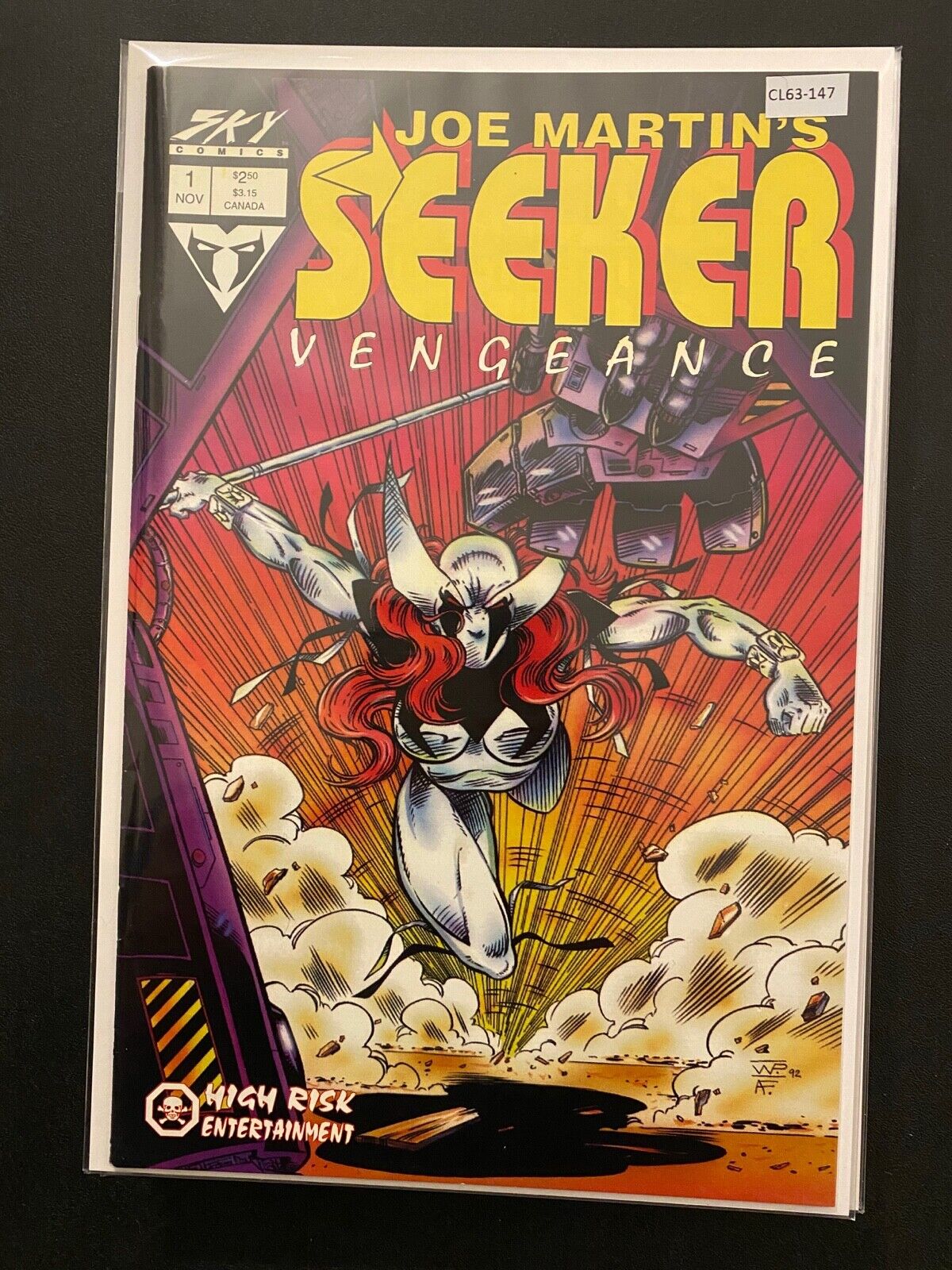 Seeker Vengeance 1 High Grade Sky Comics CL63-147