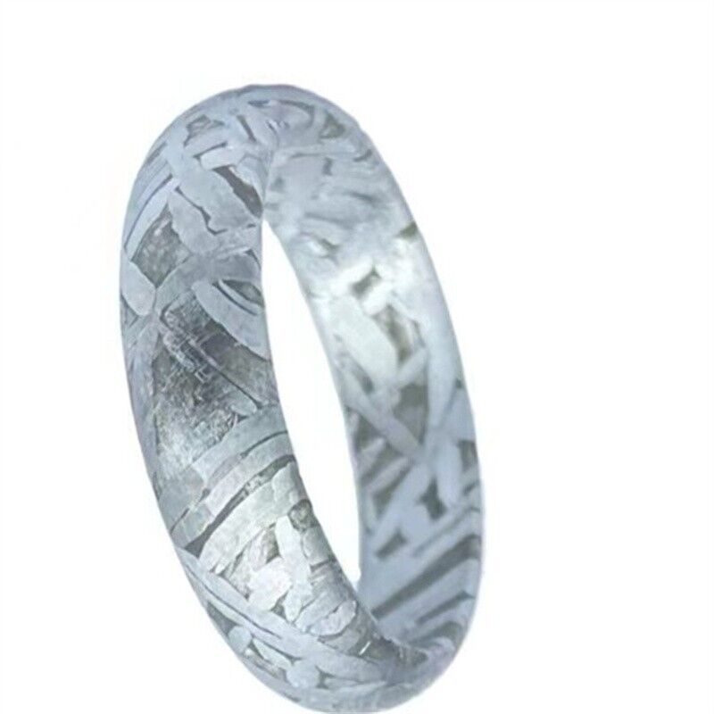 Round Meteorite RING Muonionalusta meteorite wedding ring,Leave a message size