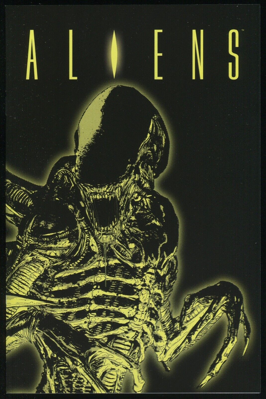 Aliens Defiance 1 Ltd Glow-in-the-Dark Italian Language Variant Comic NO English