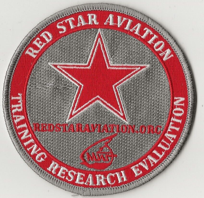RED STAR AVIATION TRAINING RESEARCH EVALUATION Patch Only 1 on Ebay.