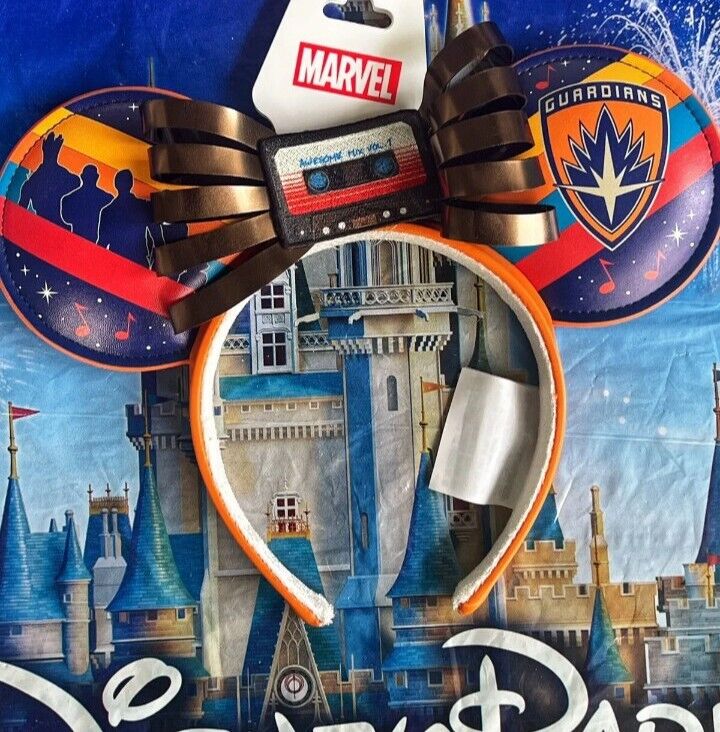 Disney Epcot Marvel Guardians of the Galaxy Cosmic Rewind Ears Headband NEW