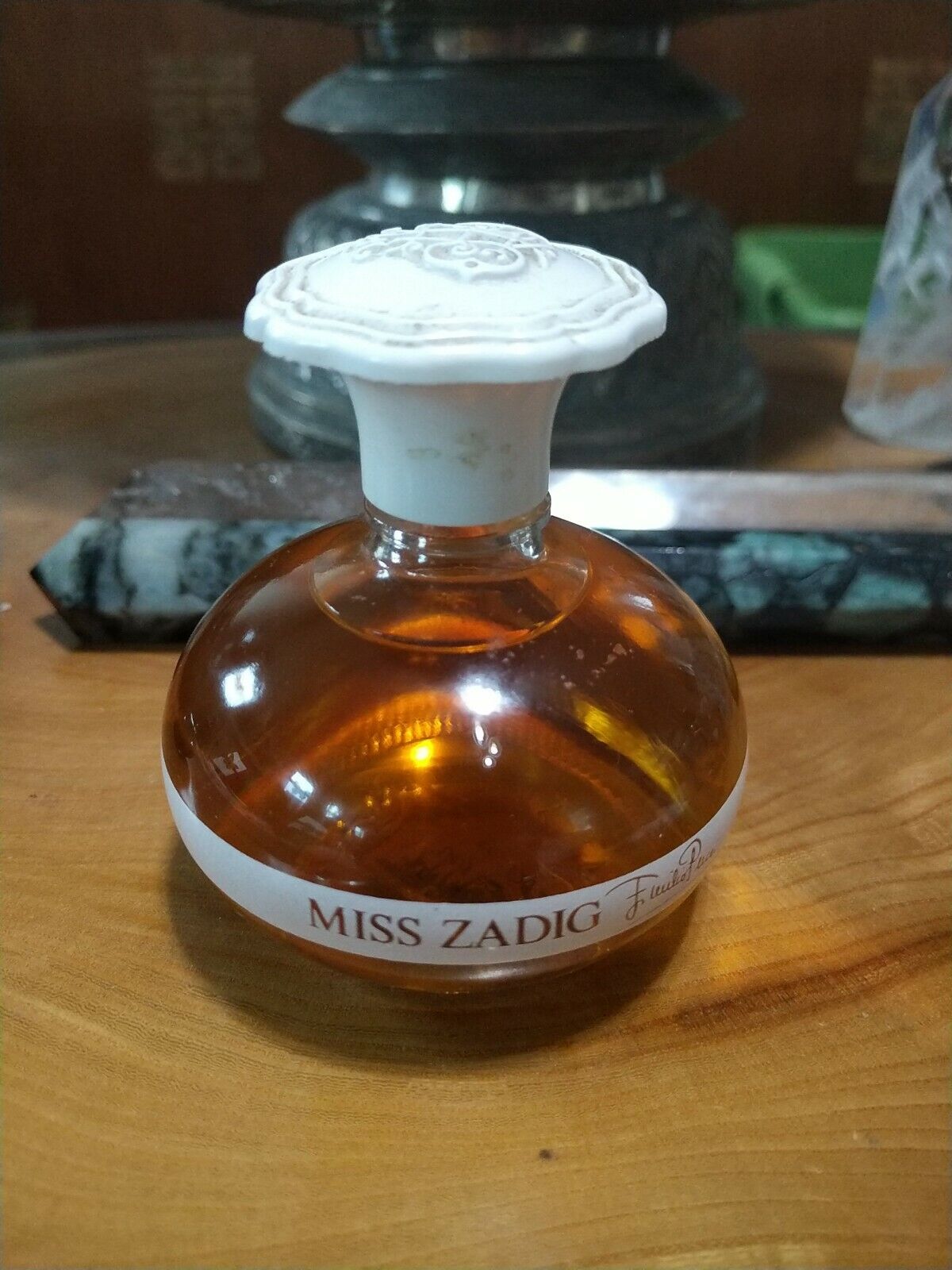Vintage Emilio Pucci Miss Zadig Perfume. Full Bottle