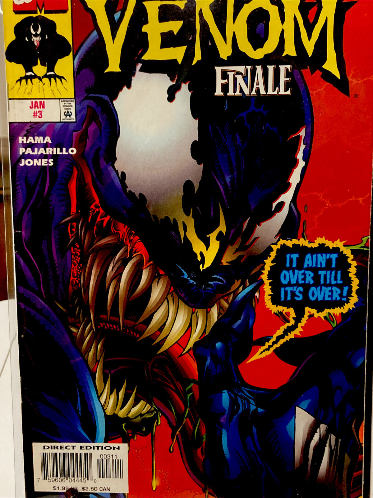 M3942: Venom: Finale #3, Vol 1, NM Condition