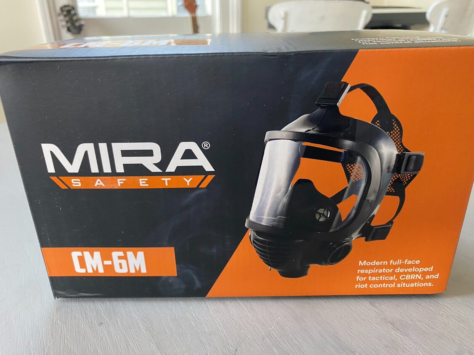 MIRA Safety CM-6M Tactical Gas Mask, Hydration System & Canteen