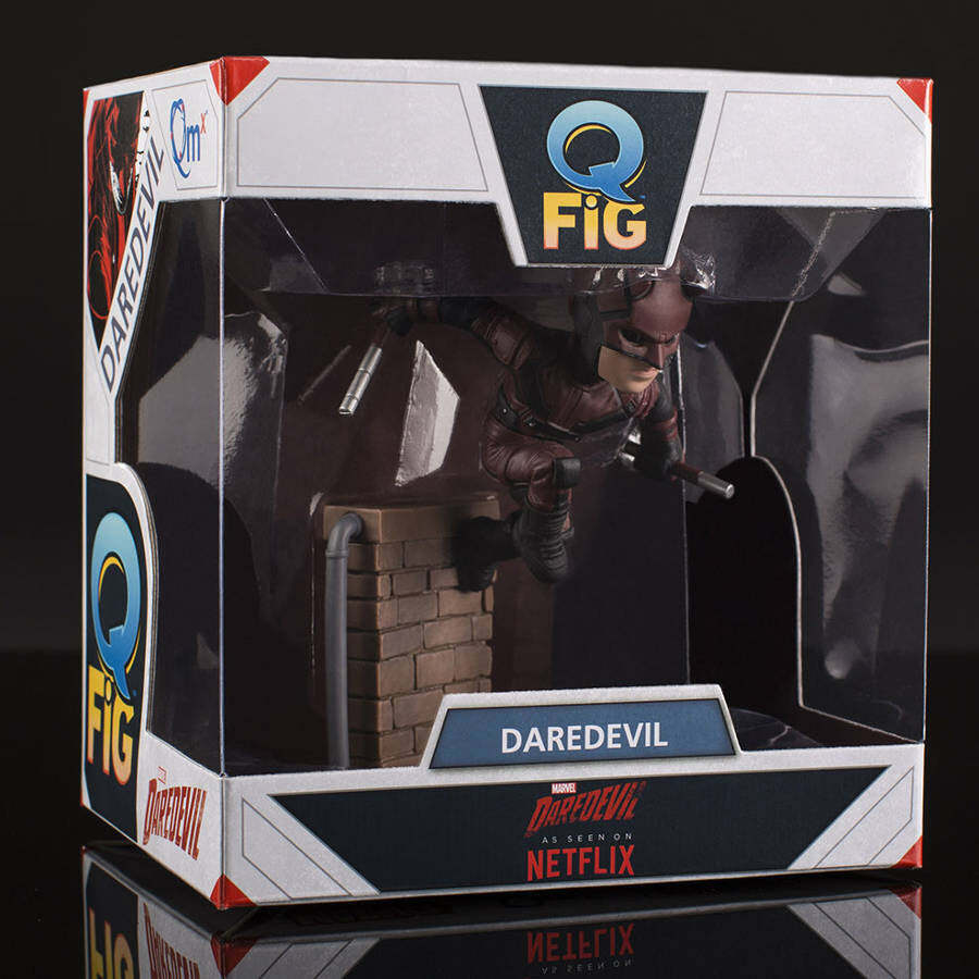 NEW SEALED Marvel\'s DAREDEVIL Q-Fig PVC Quantum Mechanix Figure