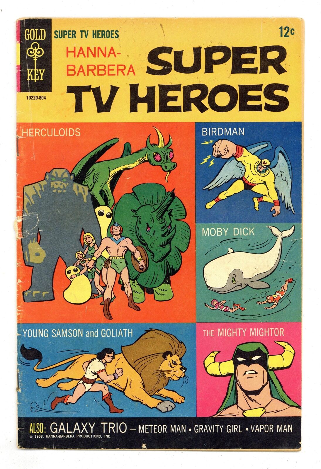 Hanna-Barbera Super TV Heroes #1 GD/VG 3.0 1968