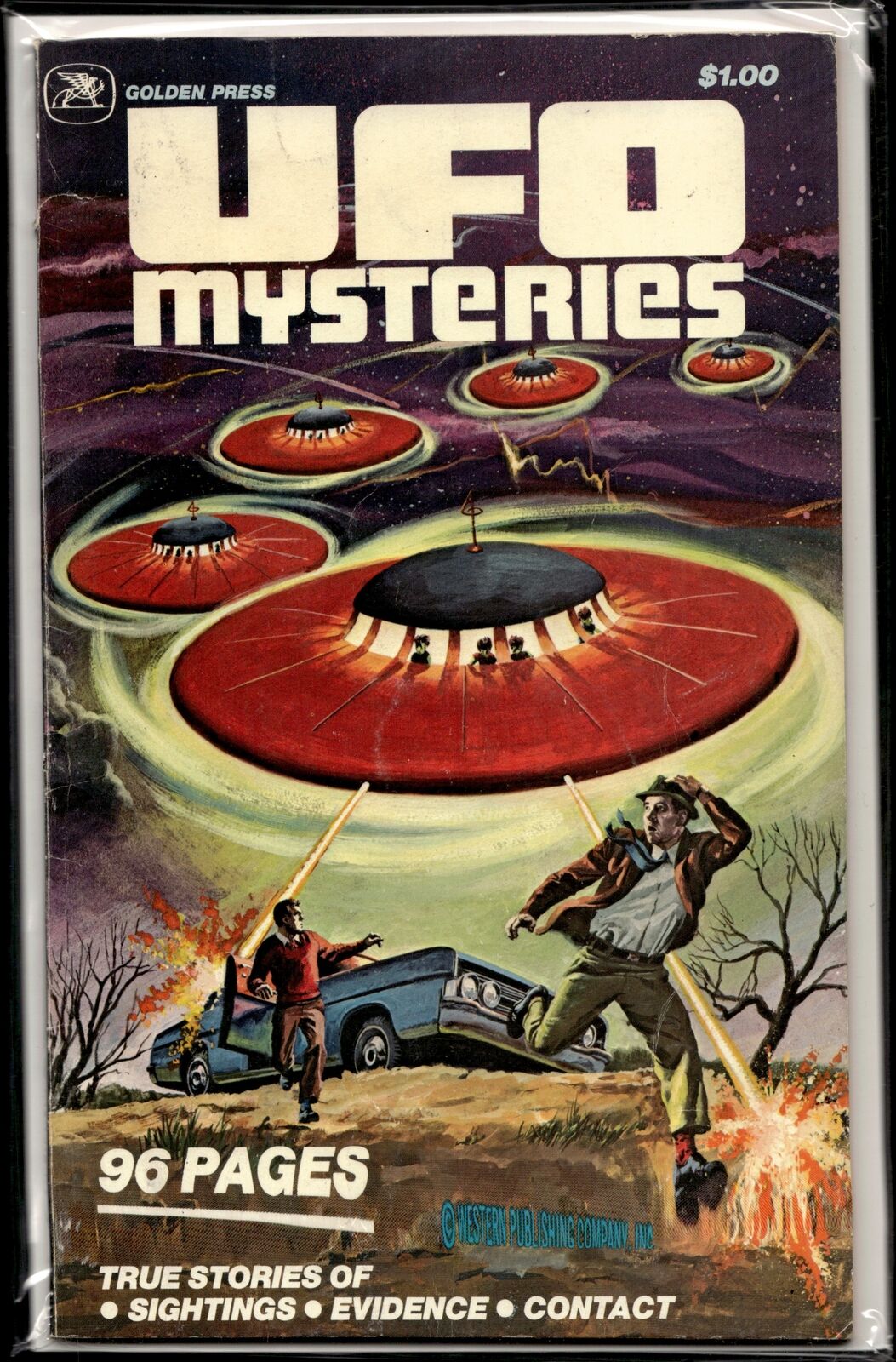 1978 UFO Mysteries Golden Press Comic