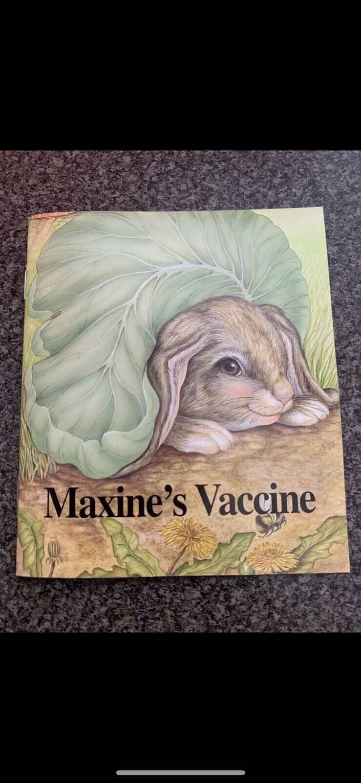 Maxine’s Vaccine Merck Vintage Promotion Booklet New Rare