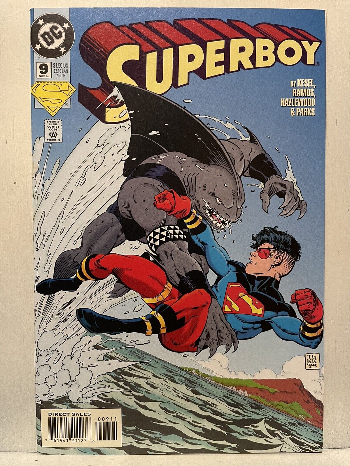 Superboy #9 * 1994 DC * First Appearance King Shark * NM? * (L40)