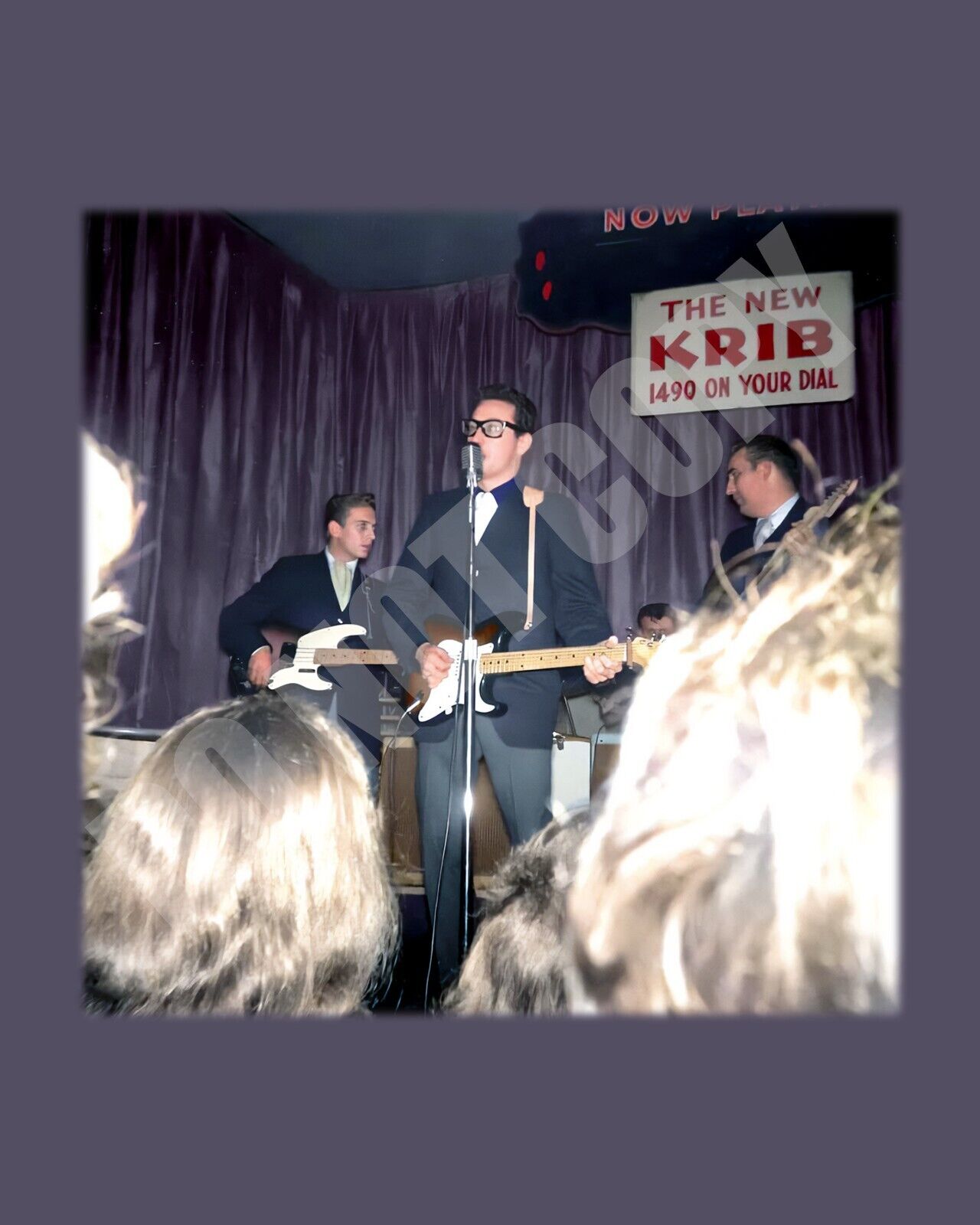 Last Photograph Buddy Holly Feb 2 1959 Surf Ballroom Clear Lake Iowa 8x10 Photo
