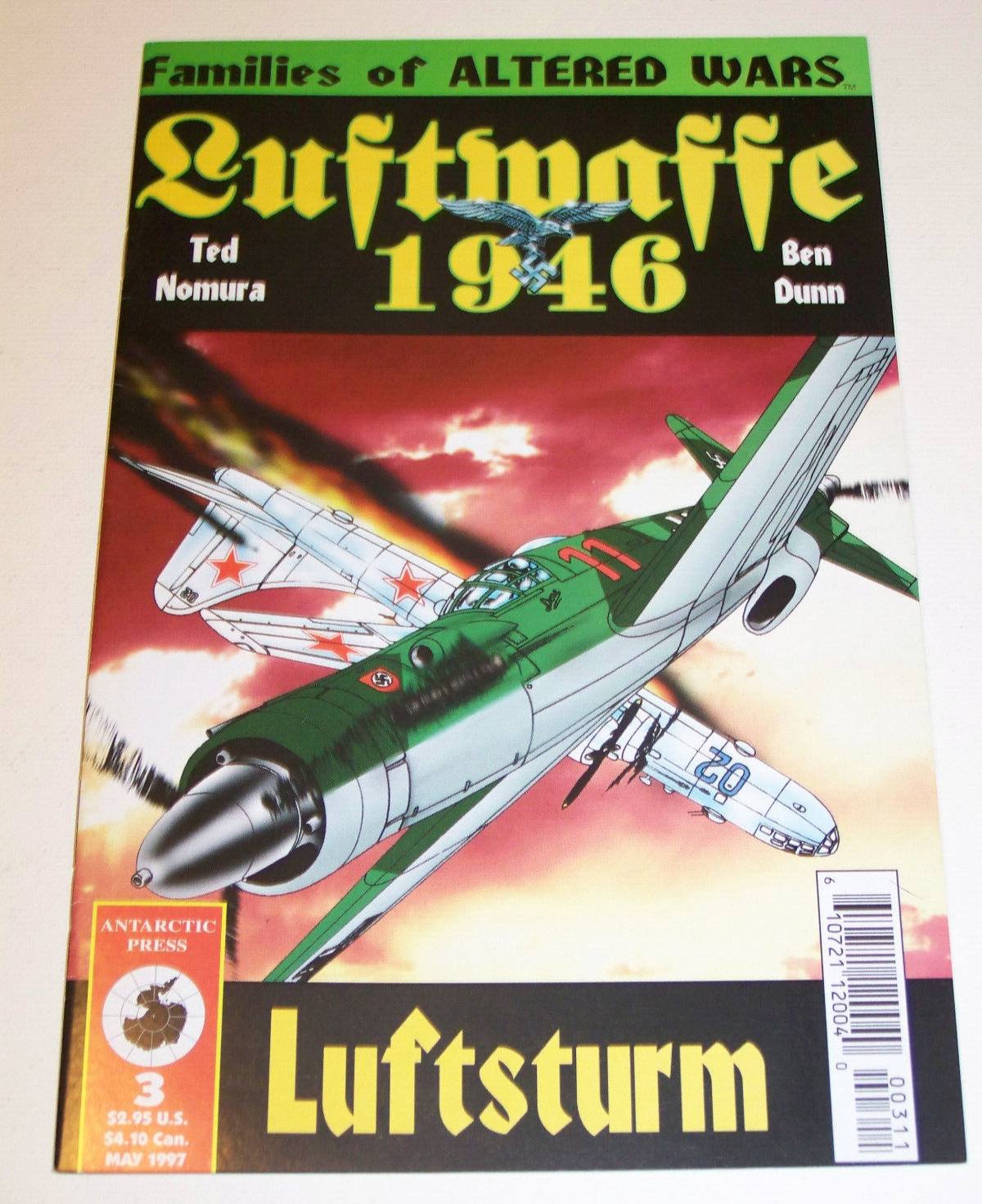 Luftwaffe 1946 #3 Luftsturm Antarctic Press 1997
