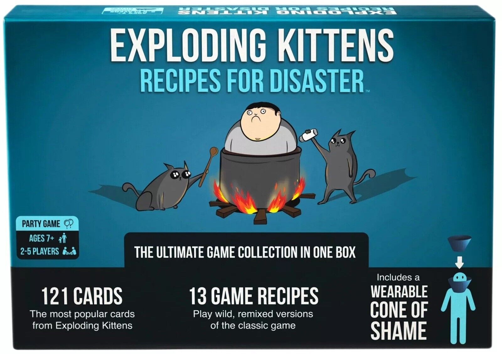 Exploding Kittens Deluxe Game Recipes For Disaster Ultimate Collection (Sealed)