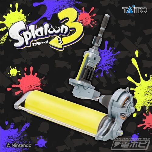 Splatoon 3 Dynamo Roller Cleaner Model Lint Roller without Sticky Roll TAITO JP