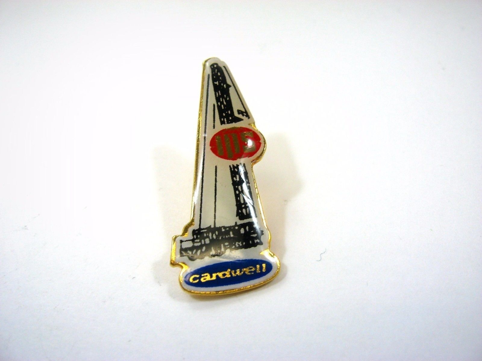 Vintage Collectible Pin: Cardwell IPS Drilling Workover Rig