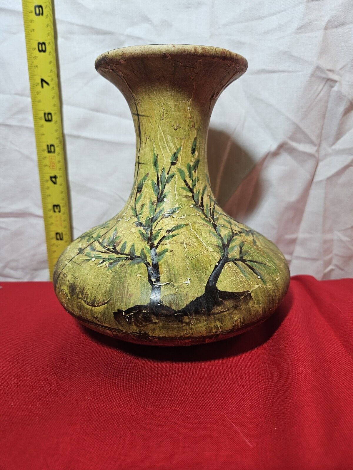 Beautiful Vintage /antique Handpainted Vase
