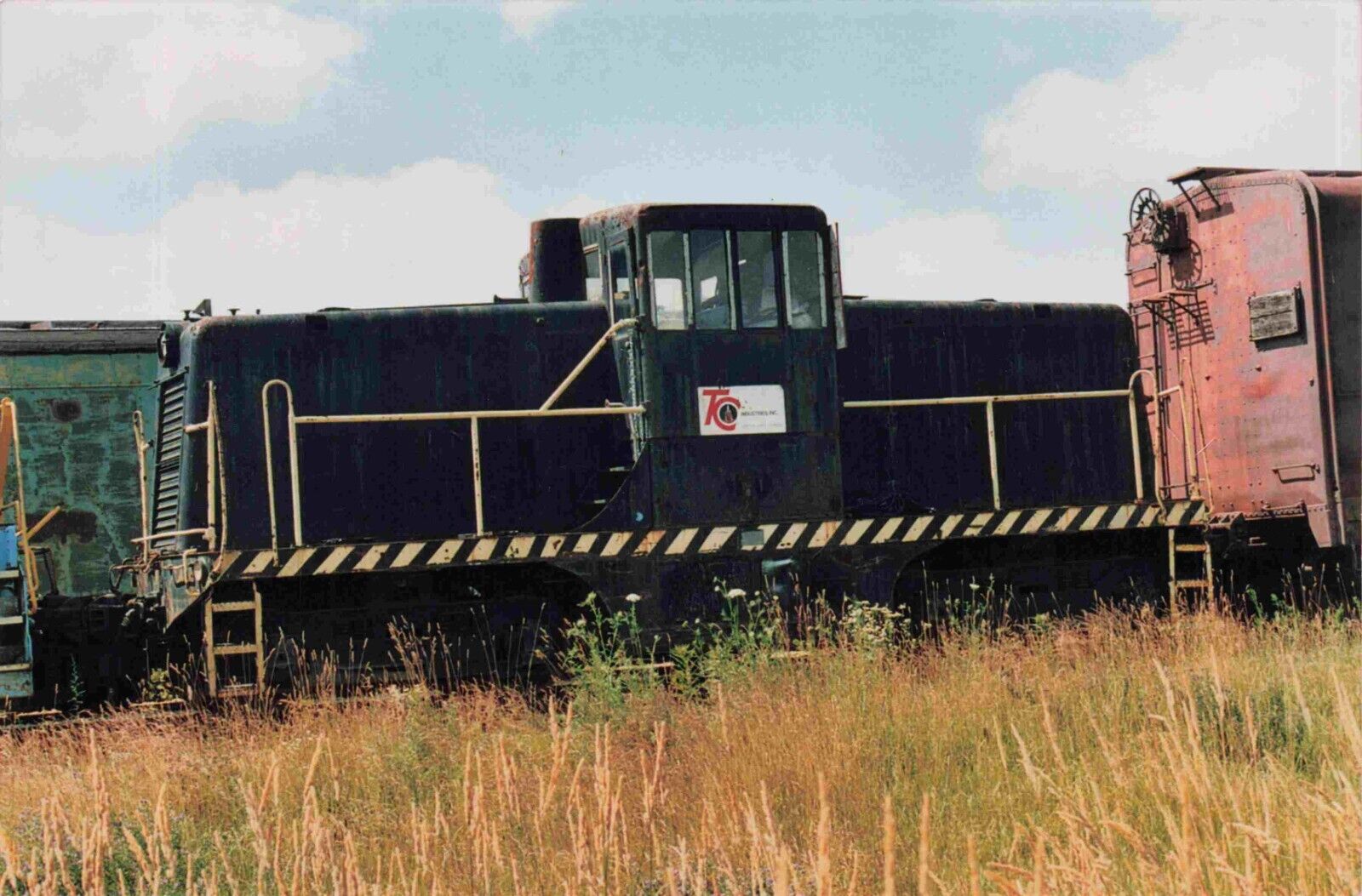 Tc Industries Inc Train Photo Chicago Heights Illinois Ge 44 Railroad 4X6 #5123