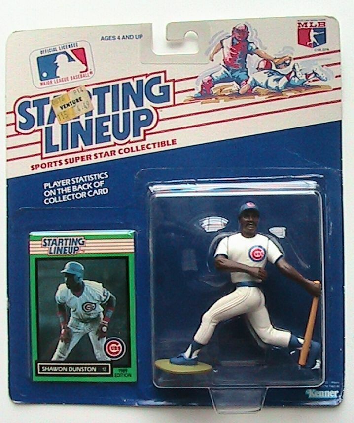 1989 STARTING LINEUP - SLU - MLB - SHAWON DUNSTON - CHICAGO CUBS