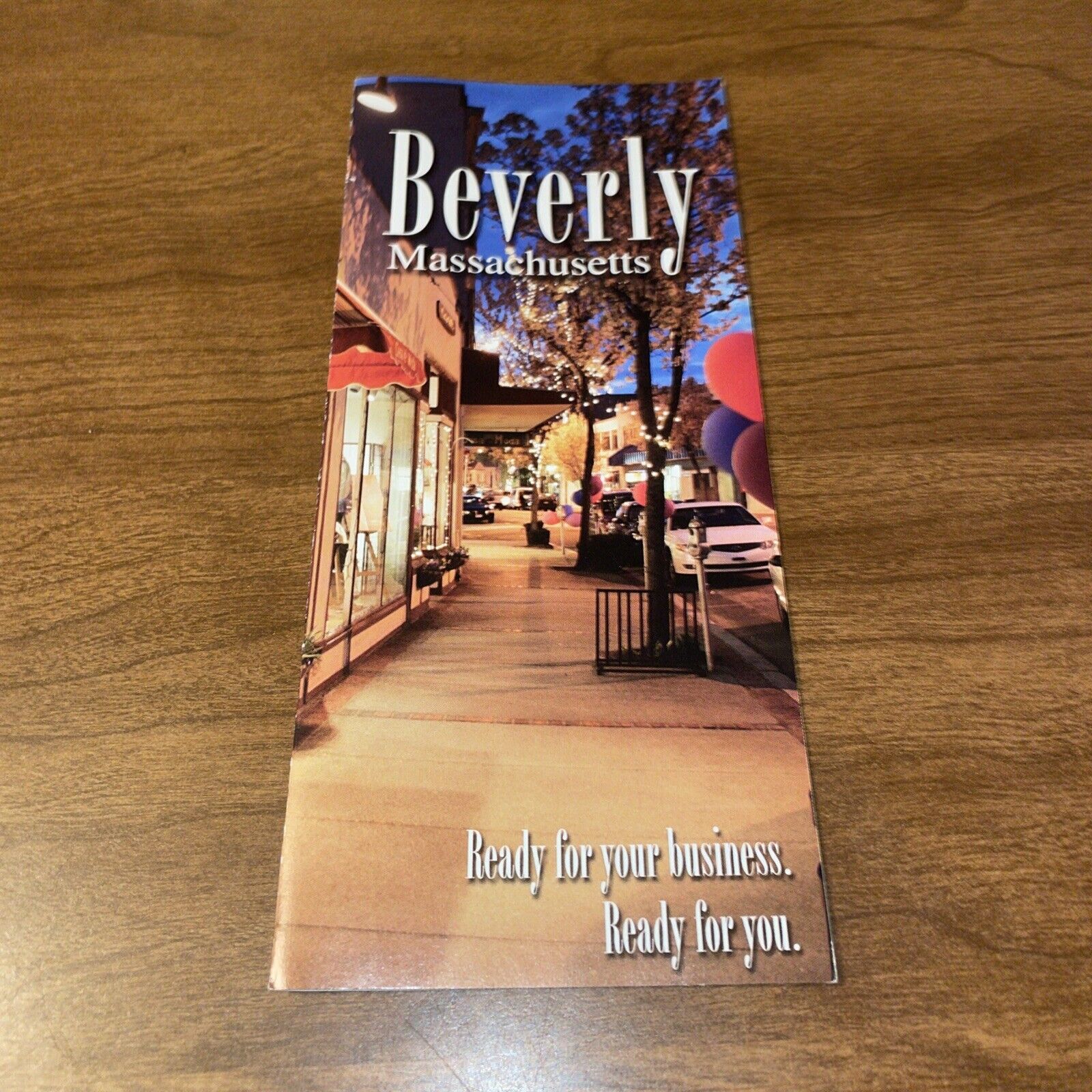 2006 Travel Brochure Beverly Massachusetts Full Color Demographics