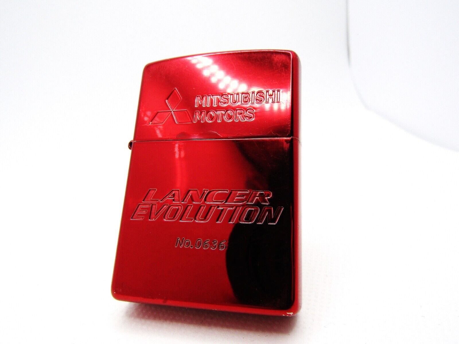 Mitsubishi Motors Lancer Evolution Limited Zippo 2007 Fired Rare