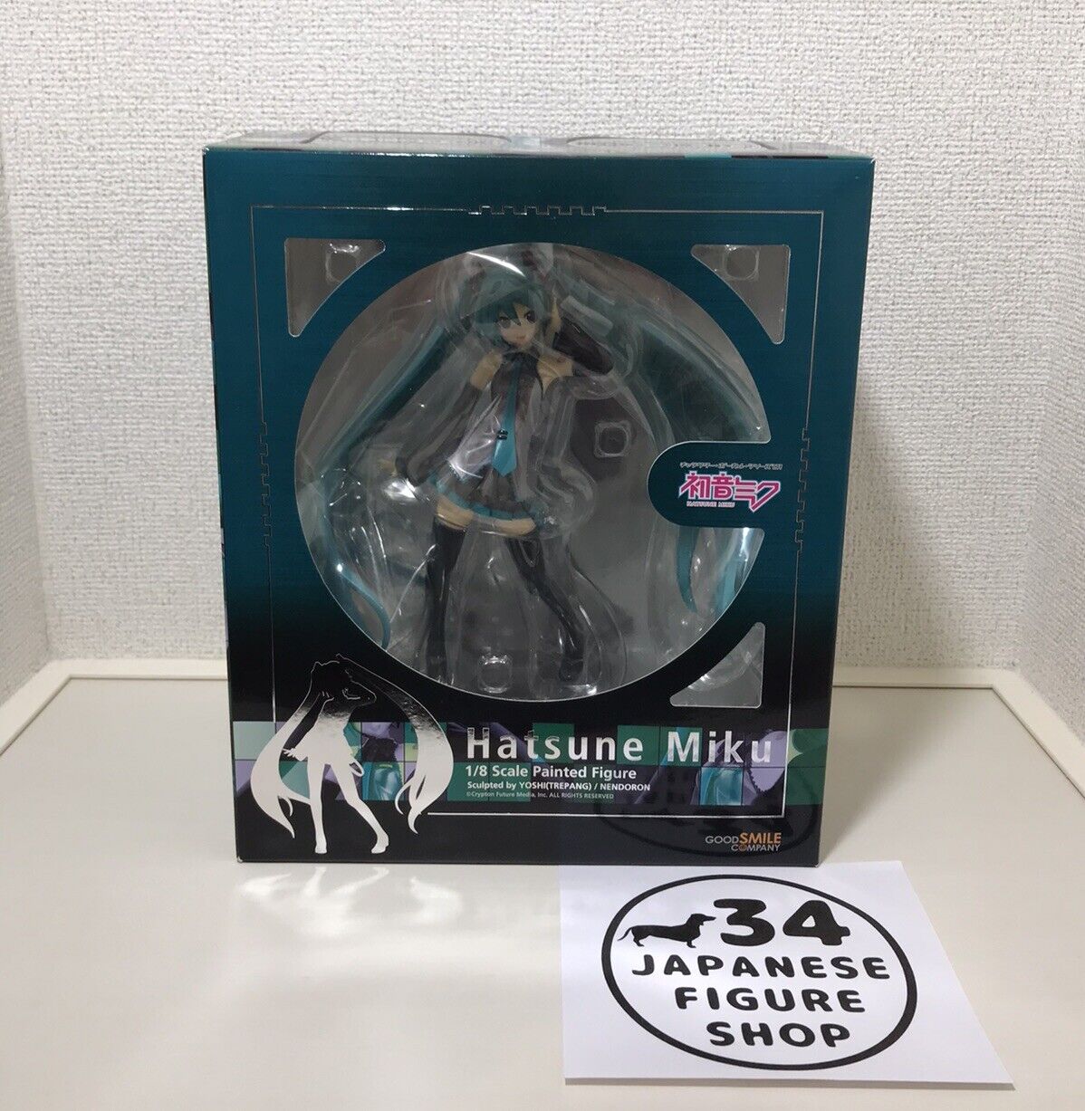 2008 Hatsune Miku Character Vocal Series 01 1/8 Scale Figure Good Smile Company