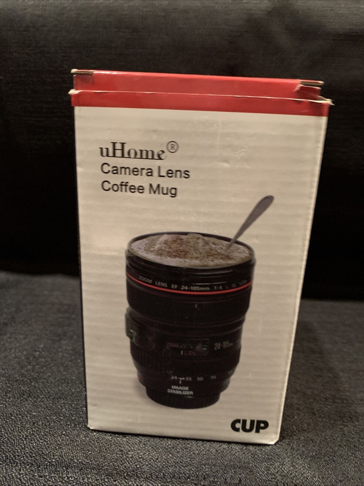 UHome EF 24-105 Camera Lens Insulated Stainless Steel Cup/ Mug 