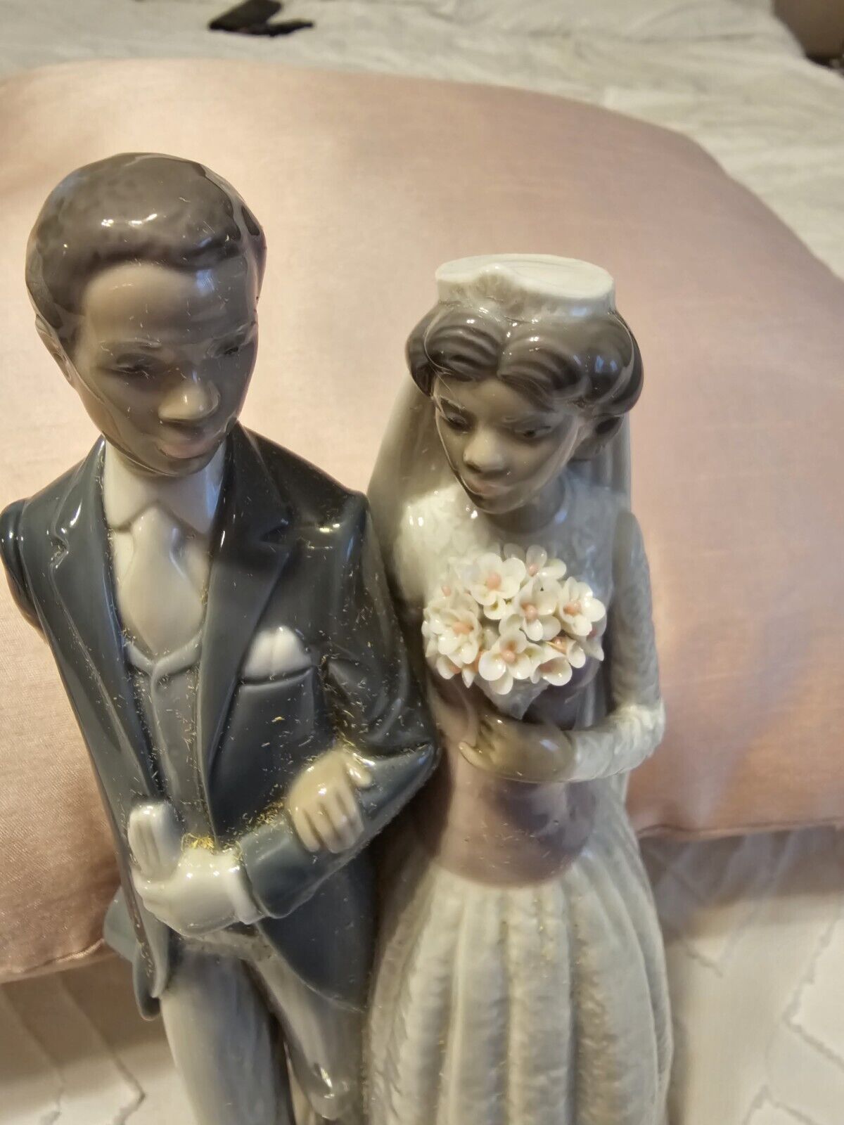 Lladró Vtg 5274 African American Legacy-Wedding Day-Porcelain Figurine Retired 