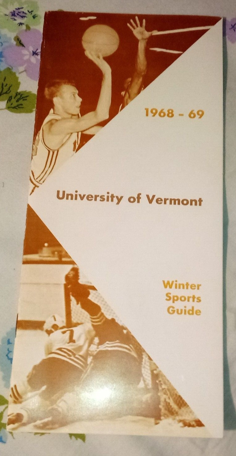 University of Vermont - Winter Sports Guide - 1968-69