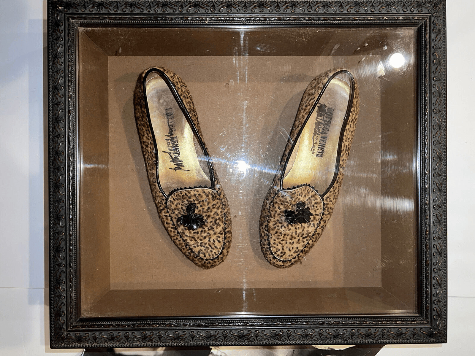 Pair of Bitters Veneta Made In Italy Shoes Autographed by Bette Midler And Bonus