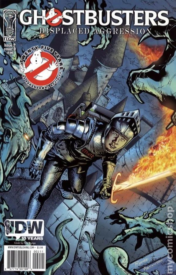Ghostbusters Displaced Aggression #2B VF 2009 Stock Image